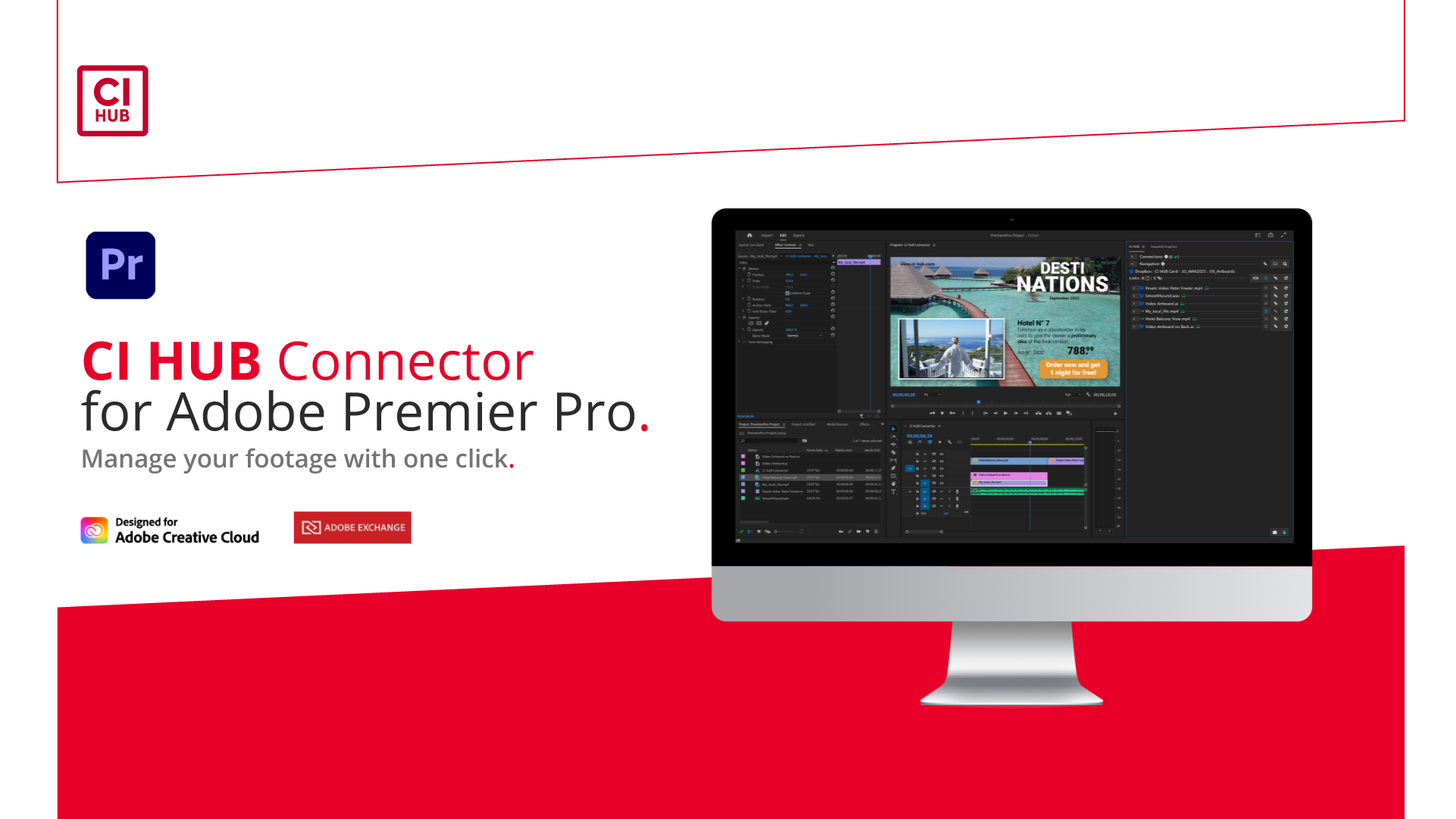 CI HUB Connector for Adobe Premiere Pro